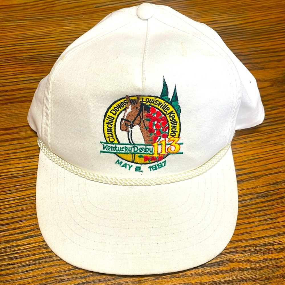 Vintage 1987 Kentucky Derby Hat